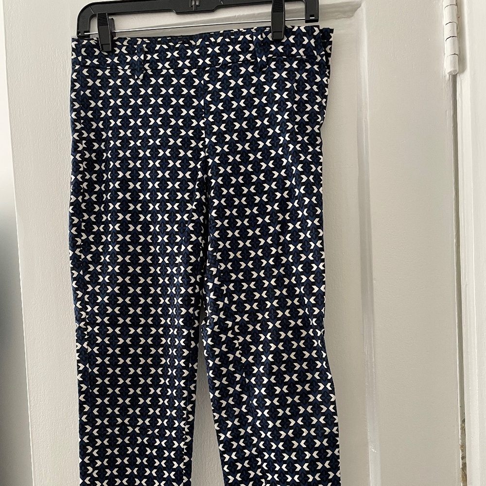H&M cotton print pants